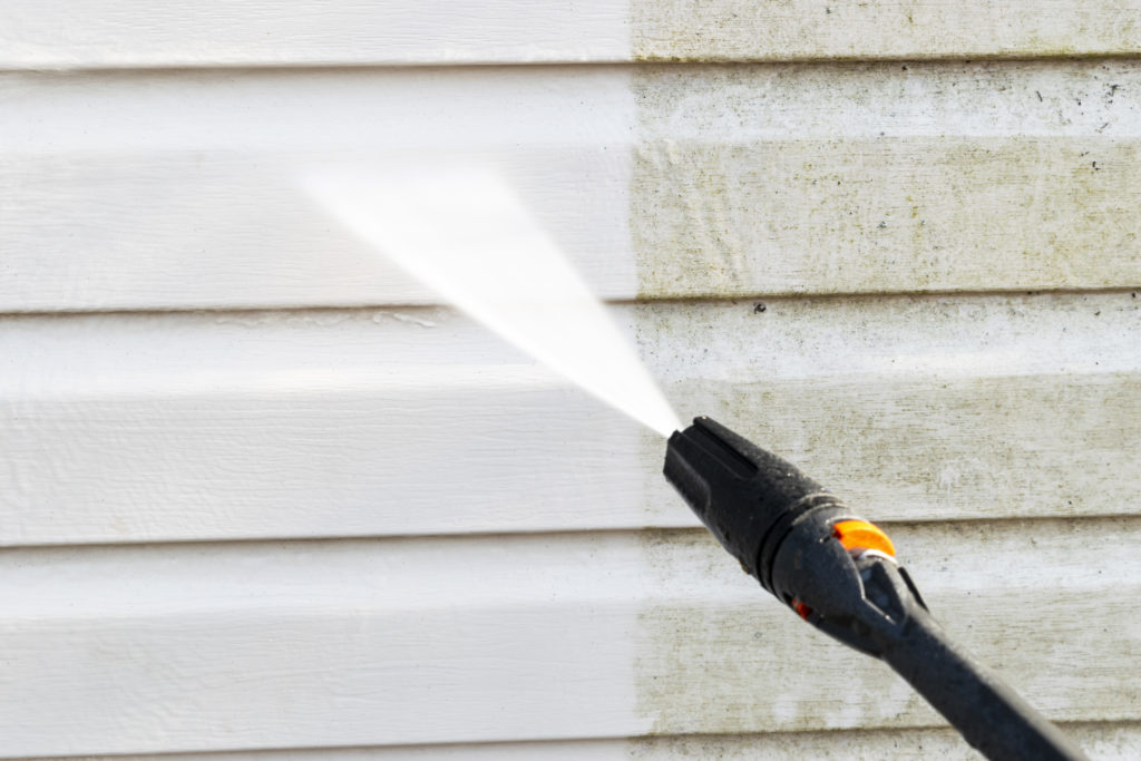 American Fork Power Washing Vinyl Siding